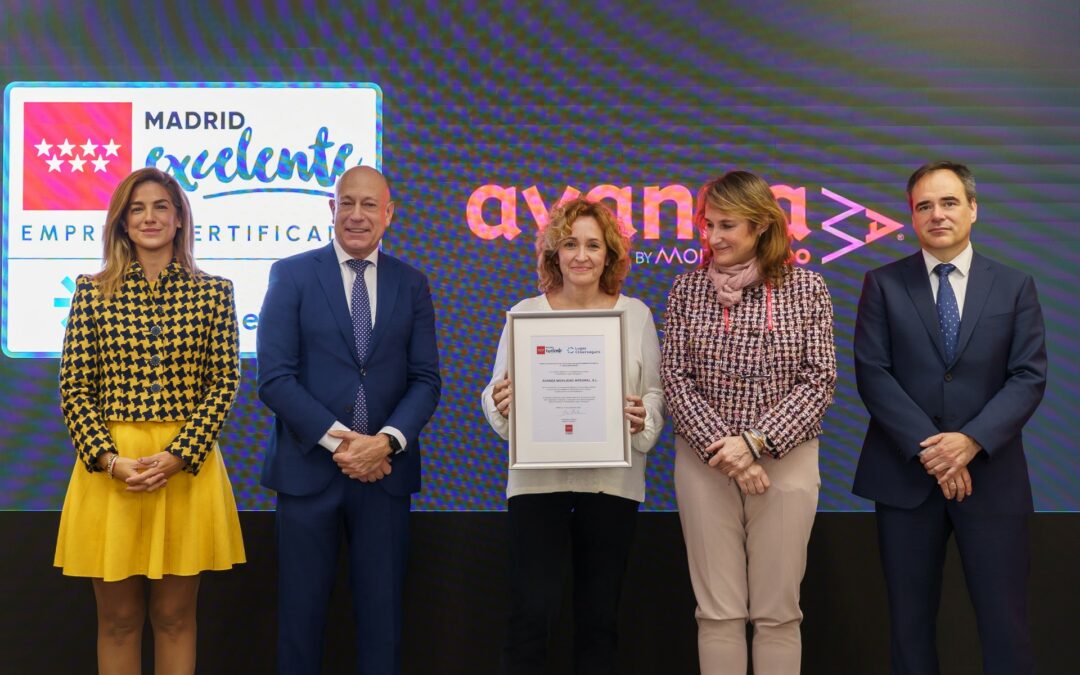 AVANZA recibe el distintivo “Madrid Excelente – Lugar Ciberseguro” otorgado por la Comunidad de Madrid