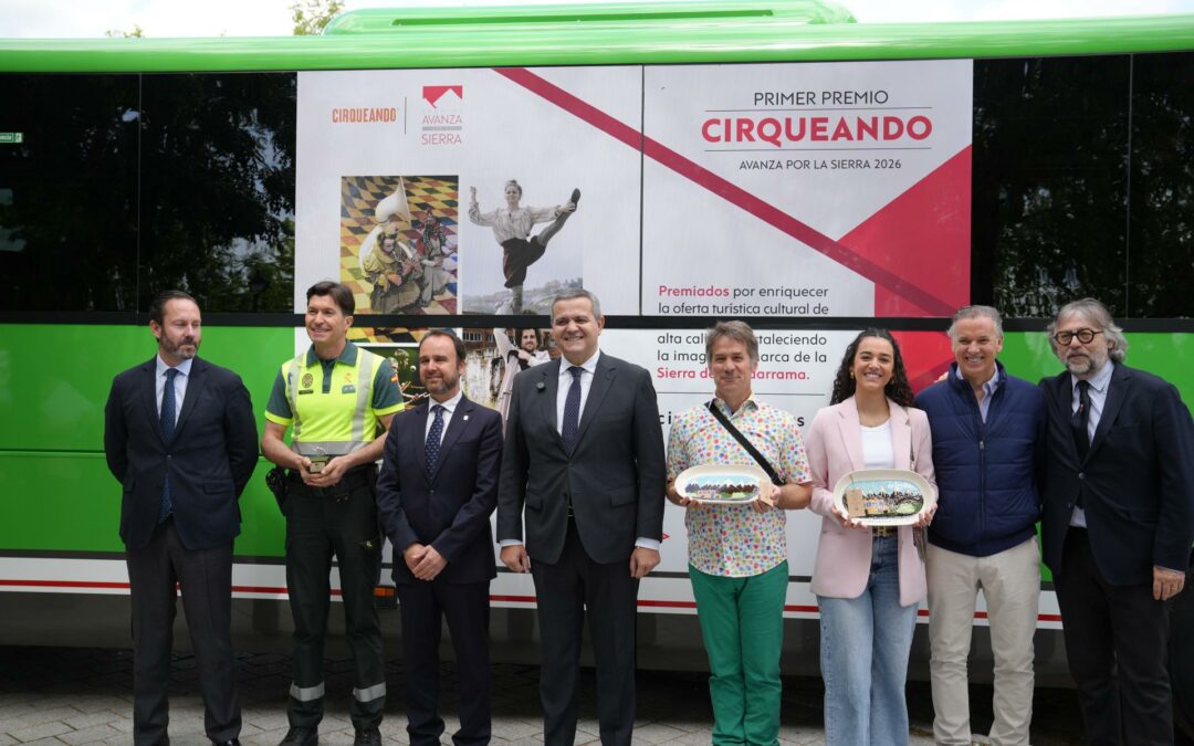 La Comunidad de Madrid participa en los Premios Avanza por la Sierra, dedicados a la promoción del turismo y el transporte público